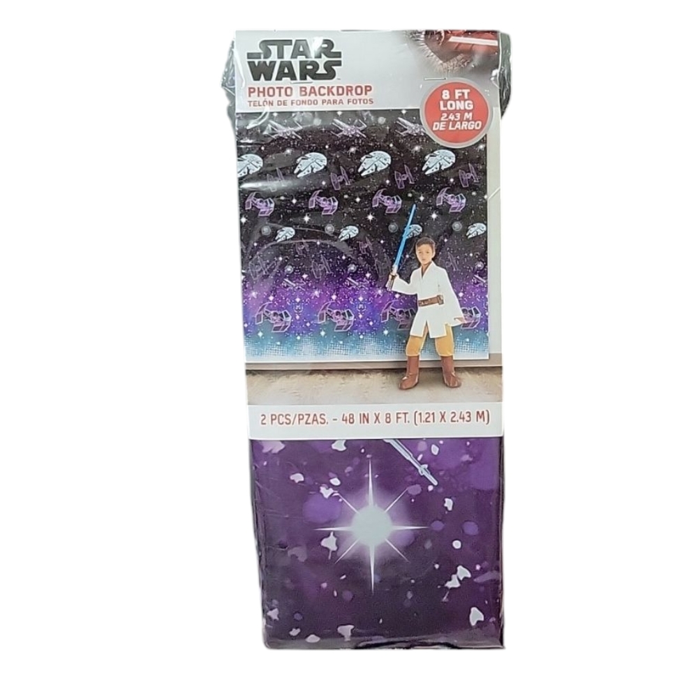 Star Wars Photo Backdrop 8 ft long
